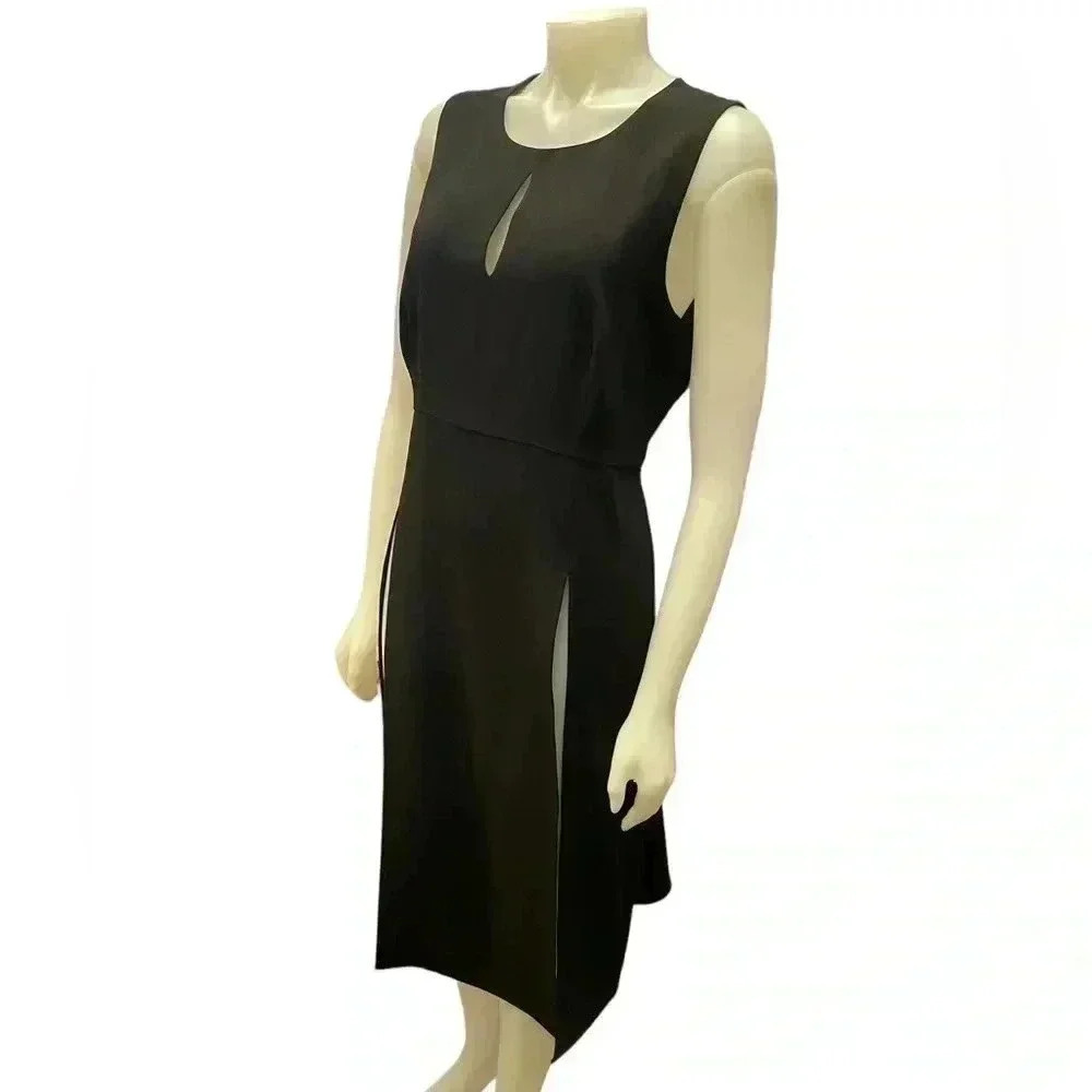 Marciano Black Sleeveless Midi Dress Size Large